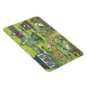 ターキーファームゴッブルゴッブルサンクスギビング磁石Lge マグネット (右側)