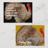 ターキーファーム名刺 名刺 (正面/裏面)