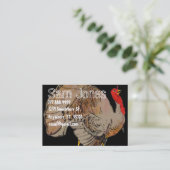 ターキーファーム名刺 名刺 (スタンド正面)