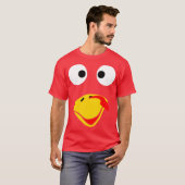 ターキーフェイス Tシャツ (正面フル)