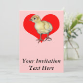 ターキープルトハート 招待状 (スタンド正面)