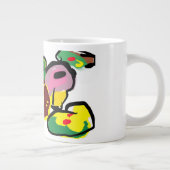 ターキーペイント ジャンボコーヒーマグカップ (右)