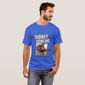 ターキーボウリングの鳥 Tシャツ (正面フル)
