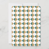 ターキーボウル感謝祭家族ディナー 招待状 (裏面)