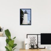 ターキーポイントライトハウスメリーランド ポスター (ホームオフィス)