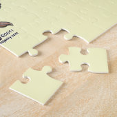 ターキーポウルトブルー石板 ジグソーパズル (側面)