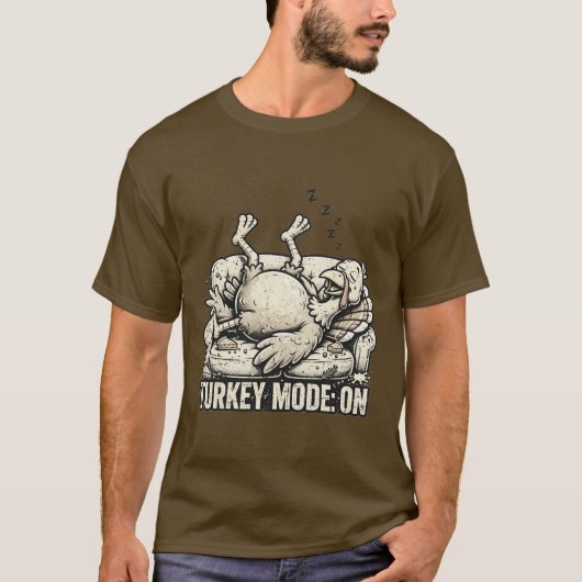ターキーモードON Tシャツ (正面)