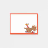 ターキーランニングのは生きるために ポストイット (正面)