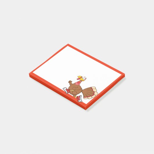 ターキーランニングのは生きるために ポストイット (アングル)