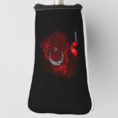 ターキー国旗 ゴルフヘッドカバー (回転90)