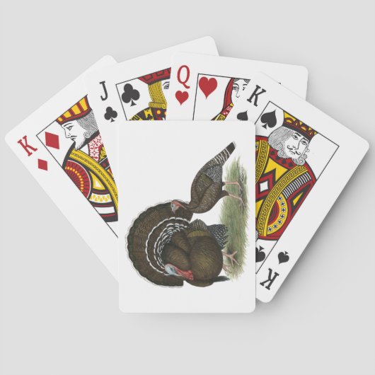 ターキー標準ブロンズ トランプ (裏面)