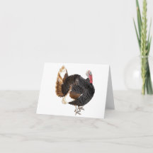 ターキー空白のカード