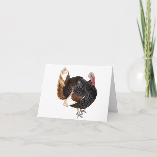 ターキー空白のカード カード (正面)