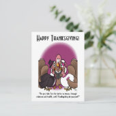 ターキー結婚ズホリディハガキ シーズンポストカード (スタンド正面)