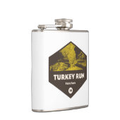 ターキー走州パークインディアナ フラスク (右)