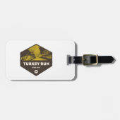 ターキー走州パークインディアナ ラゲッジタグ (正面横)