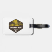 ターキー走州パークインディアナ ラゲッジタグ (裏面横)