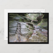 ターキー走州パーク浸食された階段 ポストカード (正面/裏面)