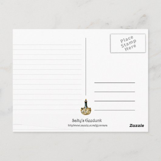 ターキー - ありがとう ポストカード (裏面)