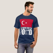 ターキー お土産 食べ物 旅行 レトロ Tシャツ (正面フル)