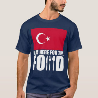 ターキー お土産 食べ物 旅行 レトロ Tシャツ
