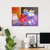 ターキー・ウジャウジャ ポスター (ホームオフィス)