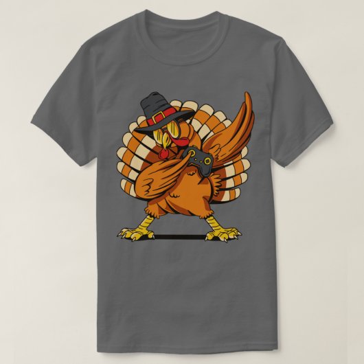 ターキー・ダビング Tシャツ (デザイン正面)