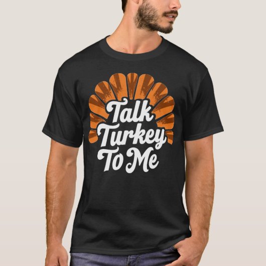 ターキー・ハンティングおもしろデザイン Tシャツ (正面)