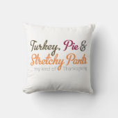 ターキー、パイ&ストレッチパンツ クッション (正面)