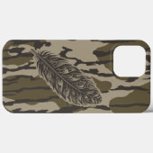 ターキー フェザー ボトムランズ カモ フレスト Case-Mate iPhoneケース (裏面 (横))