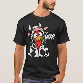 ターキー・ムー・カウのコスチューム・変装・面白い・感謝祭 Tシャツ