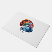 ターキ鮮やかープライドアークラシックトTシャツ ドアマット (アングル)