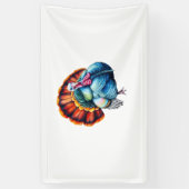 ターキ鮮やかープライドアークラシックトTシャツ 横断幕 (縦)