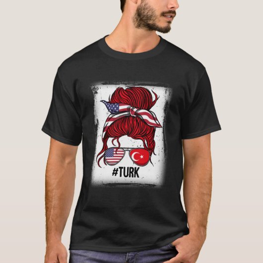 タークガールターキールーツ Tシャツ (正面)