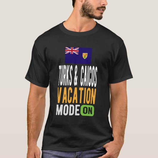 タークスカイコスのお土産 – 旅行 – Turks Caicos Vaca Tシャツ (正面)