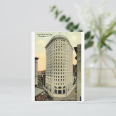 タークスヘッド建物プロビデンスRI 1915ヴィンテージ ポストカード (スタンド正面)