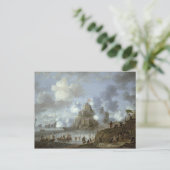 タークス地中海のからの攻城下の城 ポストカード (スタンド正面)