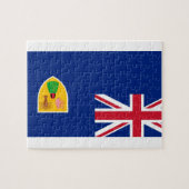 タークス諸島とケーコス諸島の国民の世界の旗 ジグソーパズル (横)