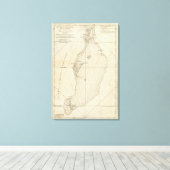 タークス諸島 キャンバスプリント (インサイチュ (ウッドフロア))