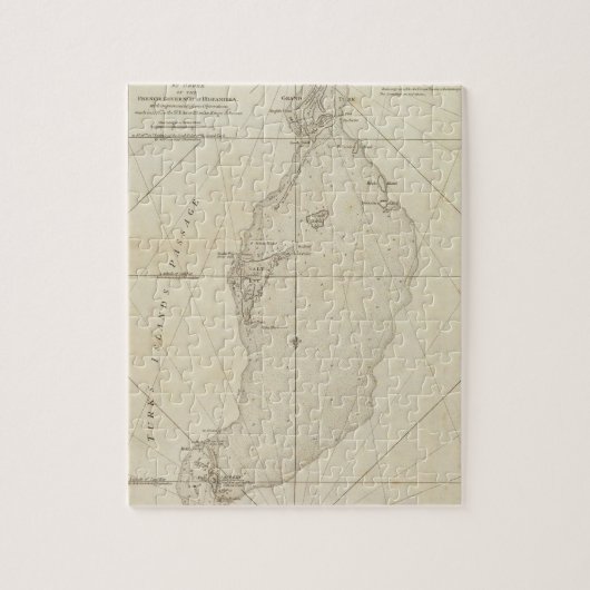タークス諸島 ジグソーパズル (縦)