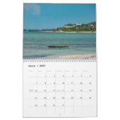 タークス&カイコスのウォールカレンダー カレンダー (3月 2027)