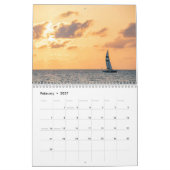 タークス&カイコスのウォールカレンダー カレンダー (2月 2027)