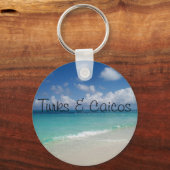 タークス&カイコスのキーチェーン キーホルダー (正面)