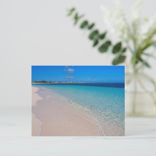 タークス&カイコスクラブ、プロビデンシアレス、タークス&クラブ ポストカード (スタンド正面)