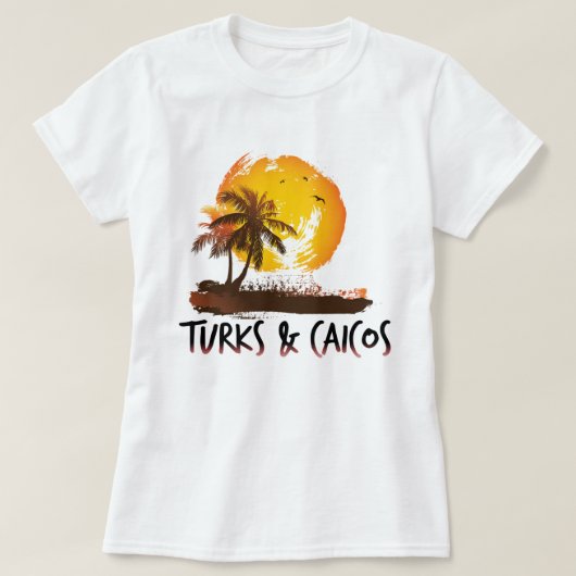 タークス&カイコスグランジ Tシャツ (デザイン正面)