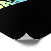 タークス&カイコスパームツリーズお土産 ポスター (角)