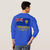 タークス&カイコスプライドアパレル Tシャツ (裏面フル)