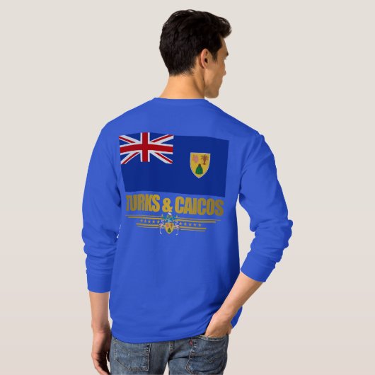 タークス&カイコスプライドアパレル Tシャツ (裏面フル)