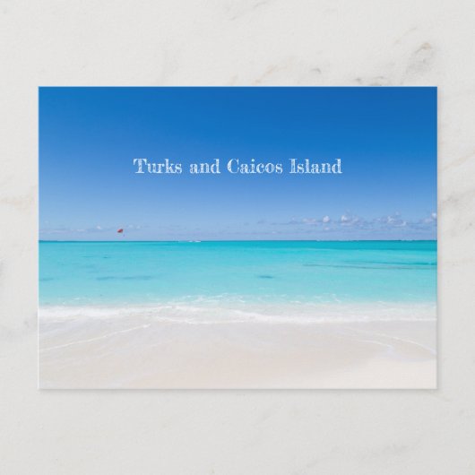 タークス・カイコス島 シーズンポストカード (正面)