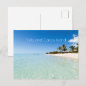 タークス・カイコス島 ポストカード (正面/裏面)